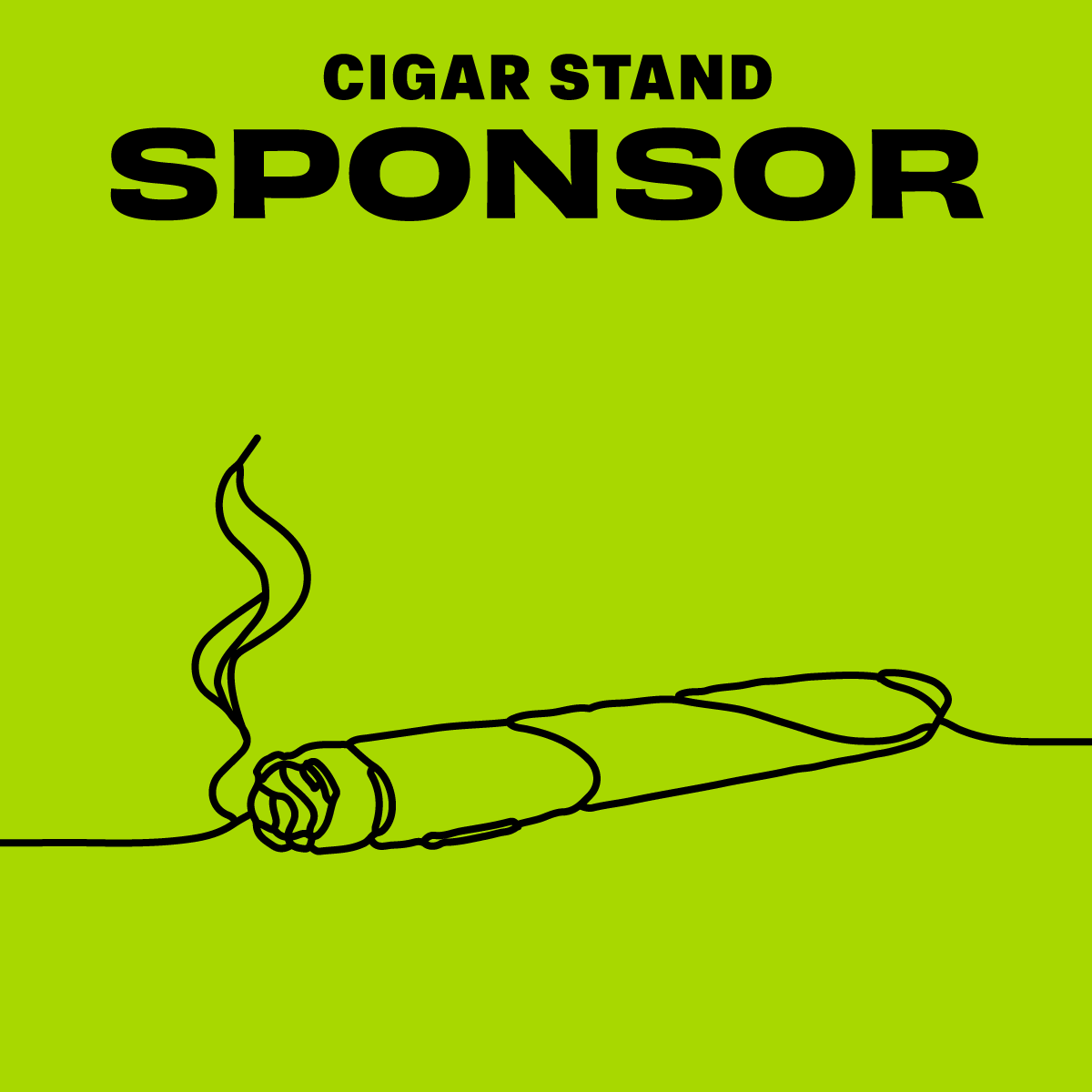 Cigar Stand Sponsor