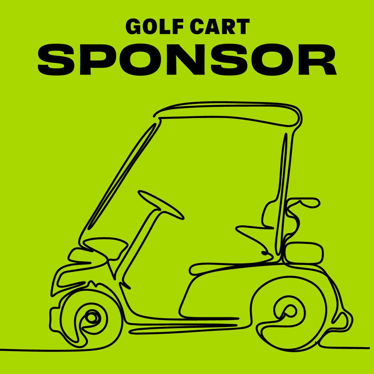 Golf Cart Sponsor